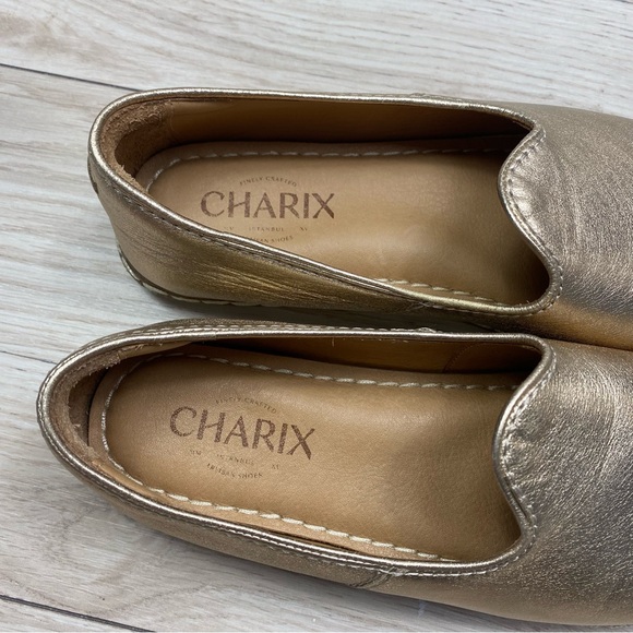 Charix Gold Women's Loafers - Picture 6 of 11